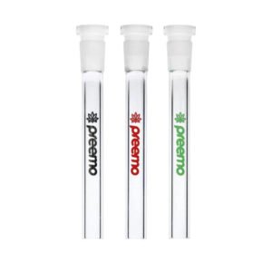 5.5" Clear PREEMO Open-Ended Downstem