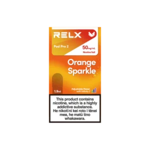 RELX Infinity2 Pod-Orange Sparkle