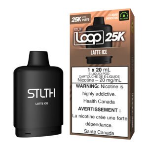STLTH Loop 25K E-Liquid Pod Pack - Latte Ice