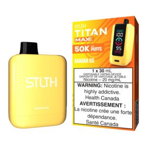 STLTH Titan Max Disposable Vape Device - Banana Ice