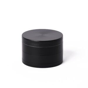 BLACK METAL 60MM 4PC HERB GRINDER
