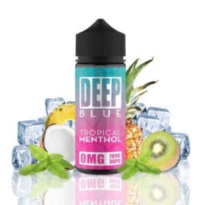Deep Blue Tropical Menthol 100ml