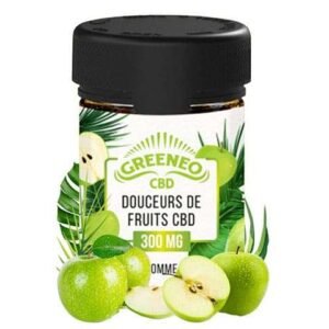 Gomas CBD 300MG – Maçã – Greeneo