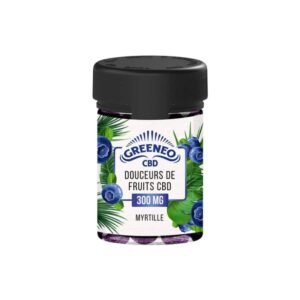 Gomas CBD 300MG – Mirtilo – Greeneo