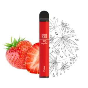 Vape Descartável CBD 800mg – Morango – Tengrams