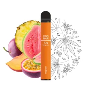 Vape Descartável CBD 300mg – 800mg – Tropical – Tengrams