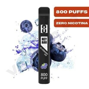 Vape Descartável – Heybar 800 puffs – Blueberry Ice