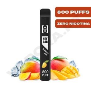 Vape Descartável – Heybar 800 puffs – Mango Ice