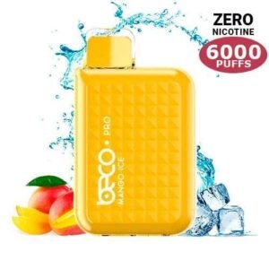 Vape Descartável – Vaptio Beco Pro 6000 Puffs – Mango Ice