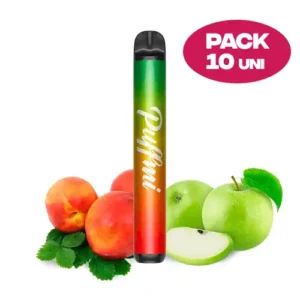Pack 10x Vapes Descartáveis TX600 – Apple Peach
