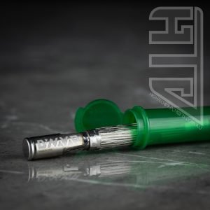 Alternative view of Green DynaVap Storage Tube