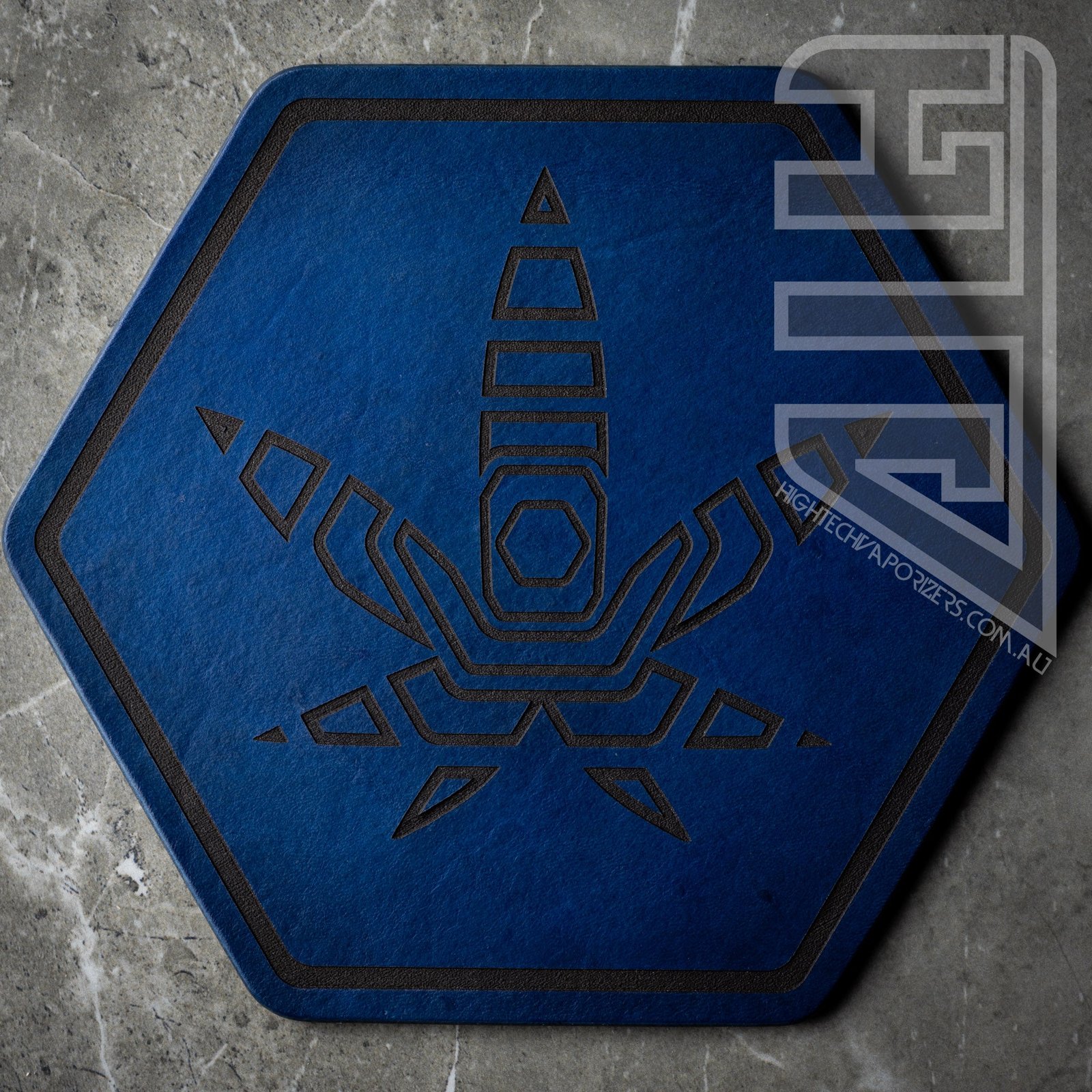 HTV Leather Hexagon Mats (Options Options Options)