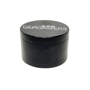 SYDNEY VAPORIZERS BLACK METAL 4PC HERB GRINDER 60MM