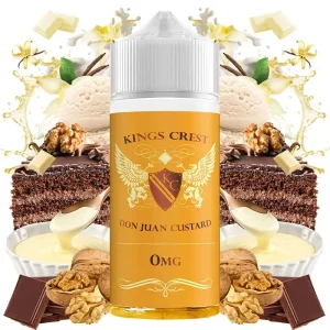 Don Juan Custard 100ml e 30ml – Kings Crest