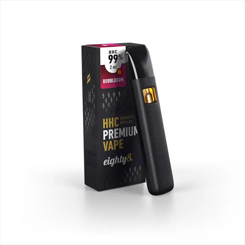 Vape HHC 99% Bubblegum – Eighty8