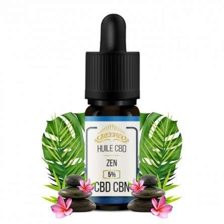 Óleo de CBD/CBN Zen 5% a 10% 10ml – Greeneo