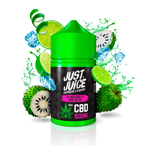 Just Juice CBD 1500mg – 2500mg 50ml – Guanabana Lime On Ice