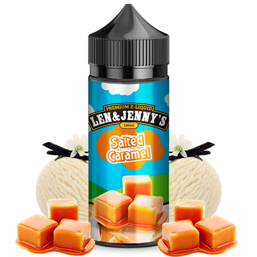 Salted Caramel 100ml – Len & Jenny’s