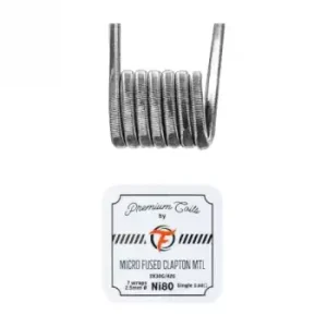 Resistências Micro Fused Clapton MTL NI 80 da Fumytech