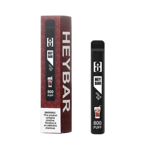 Alternative view of Vape Descartável – Heybar 800 puffs – Cola Ice