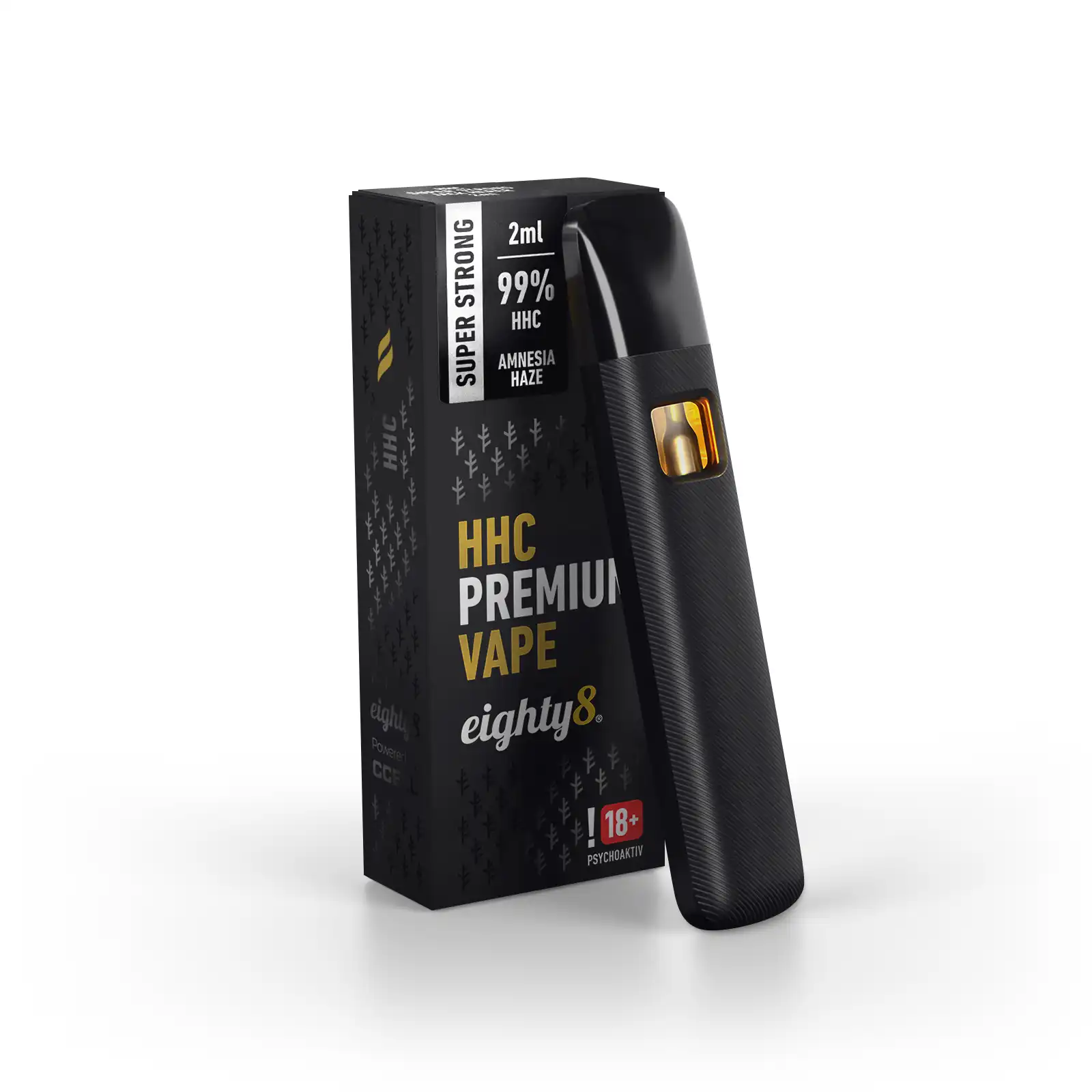 Vape HHC 99% Amnesia Haze 2ML Super Strong – Eighty8