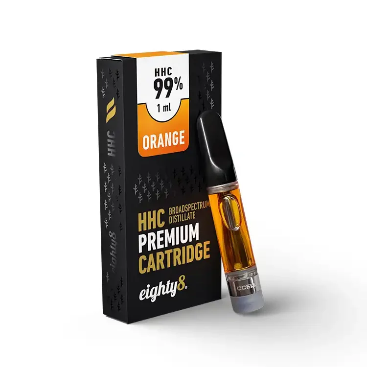 Vape HHC 99% 1ML Orange – Eighty8 Cartridge